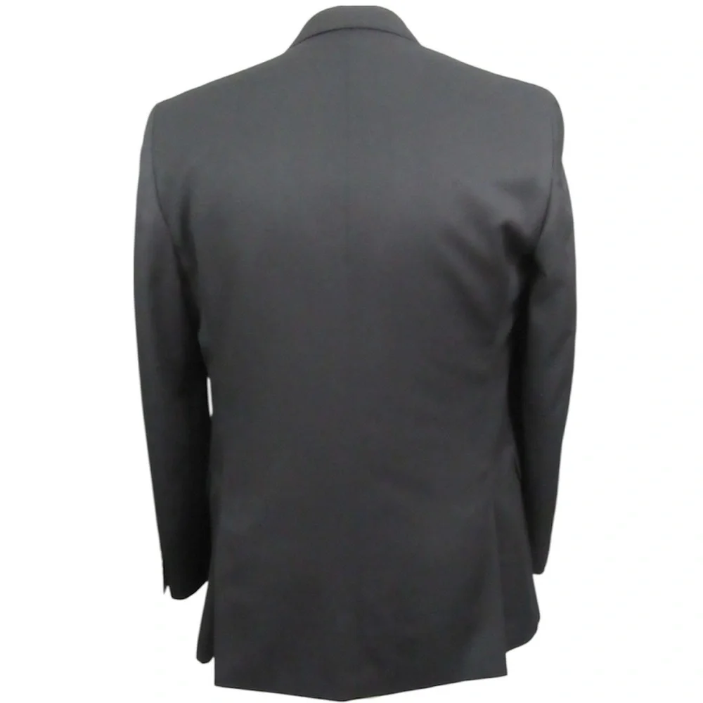 Stanford Travel Suit Separates Solid Black Classic Fit Jacket Size 42R